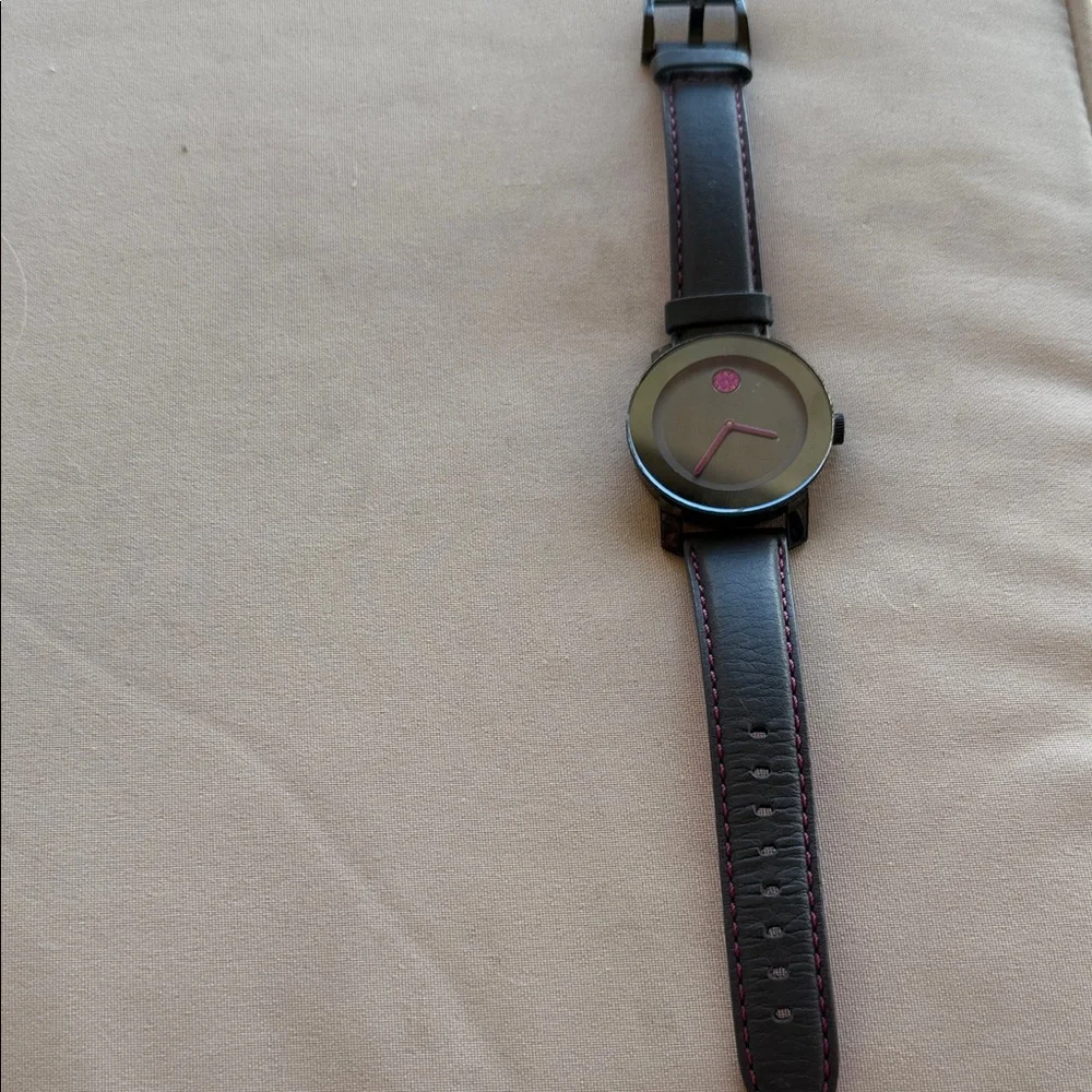 Movado Limited Edition Women’s Black and Pink Smartwatch